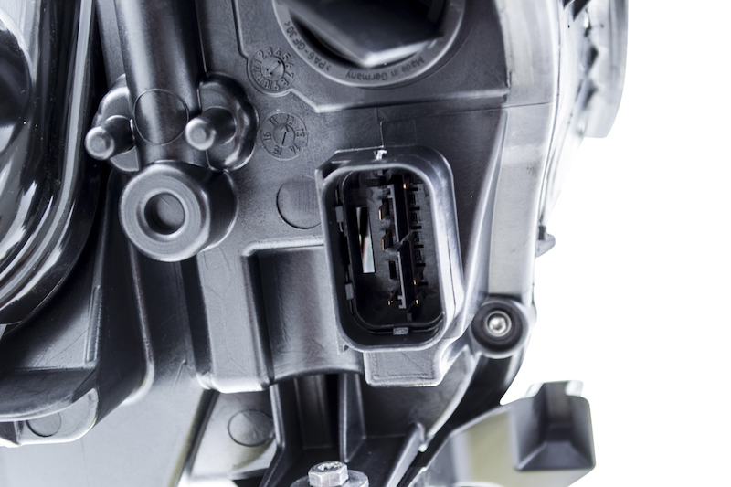 BMW 535i Headlight Assembly - Front - Hella - Halogen - `08-`10