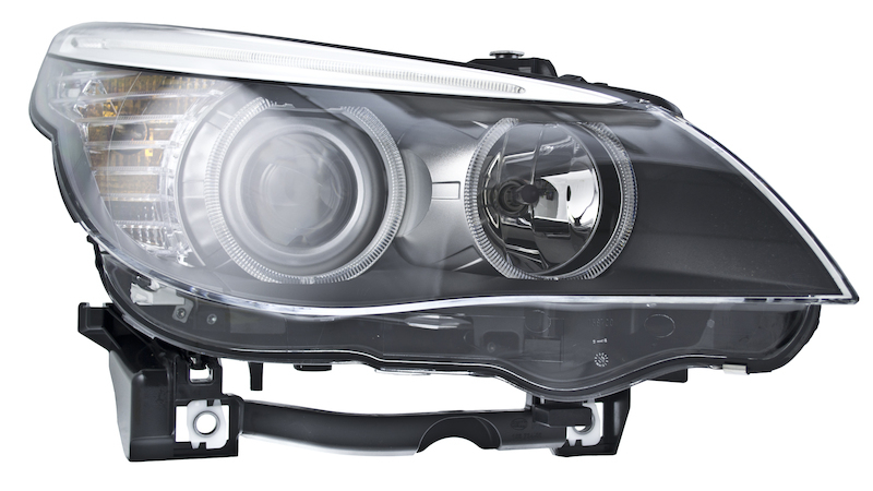 BMW 535i xDrive Headlight Assembly - Front - Hella - Halogen - `09-`10