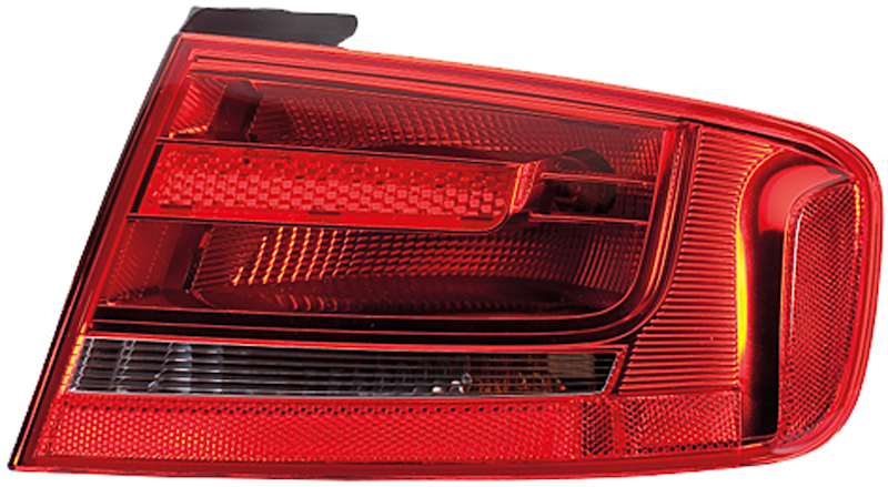 Audi A4 Tail Light - Right Outer - Hella - OE Replacement - `09-`12