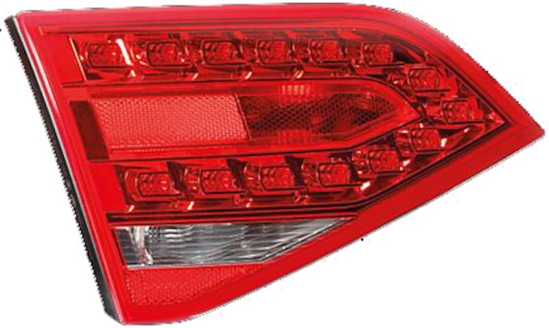Audi S4 Tail Light - Left Inner - Hella - LED - `09-`12
