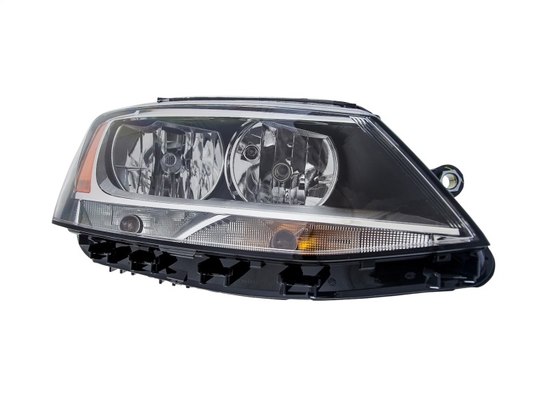 Volkswagen Jetta Headlight Assembly - Right - Hella - Halogen - `11-`16