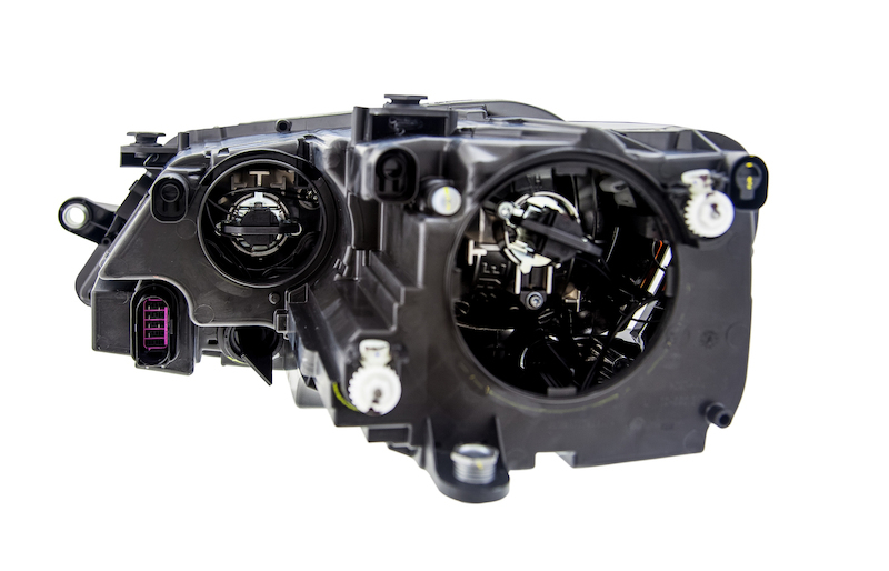 Volkswagen Jetta Headlight Assembly - Right - Hella - Halogen - `11-`16