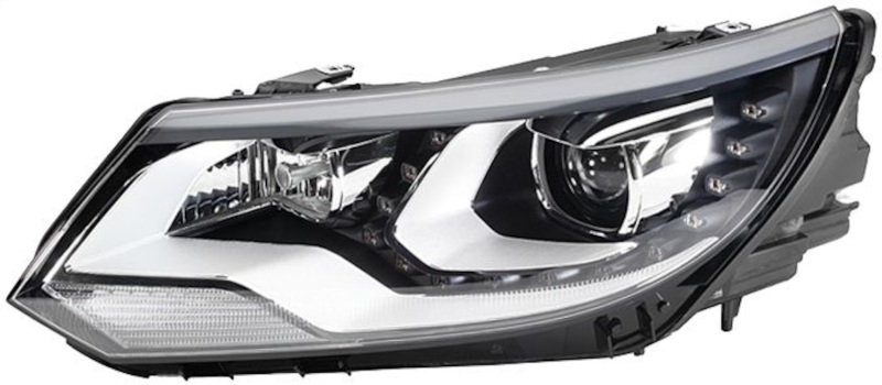 Volkswagen Tiguan Xenon Head Lamp Assembly - Hella - `12-`14