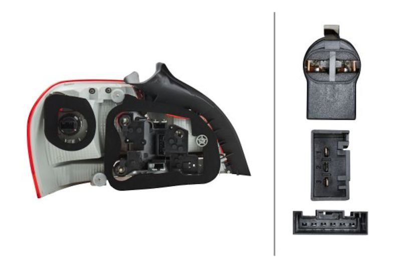 BMW 1 Series M Tail Light - Right - Hella - Premium - `11-`13