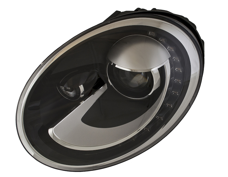 Volkswagen Beetle Headlight - Right - Hella - Bi-Xen - `12-`13