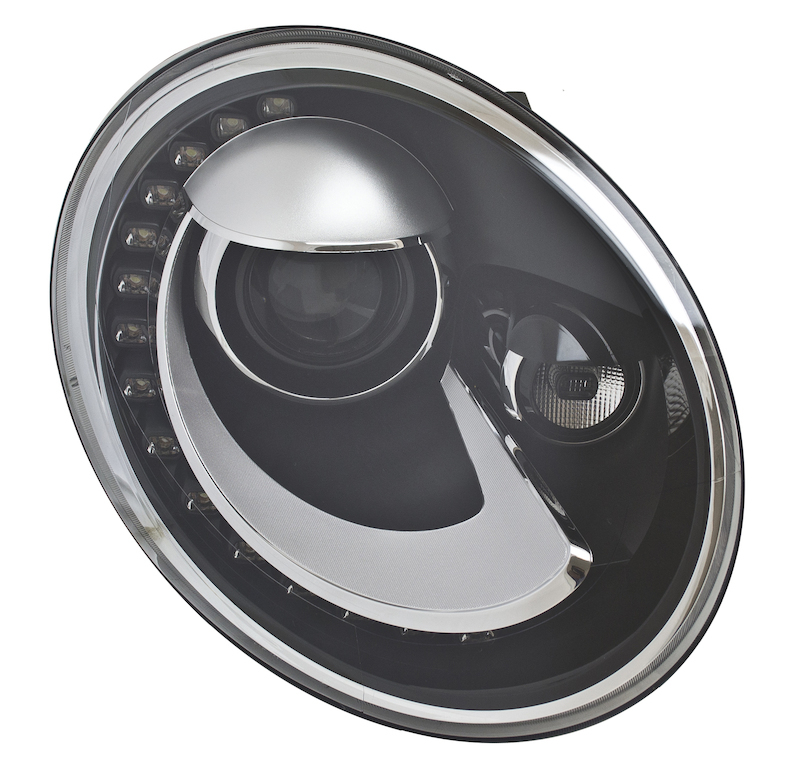 Volkswagen Beetle Headlight Assembly - Right - Hella - Bi-Xenon - `14-`16