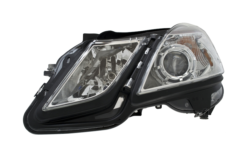 Mercedes-Benz E500 Headlight Assemblies - Hella - OE Replacement Halogen - `13-`14