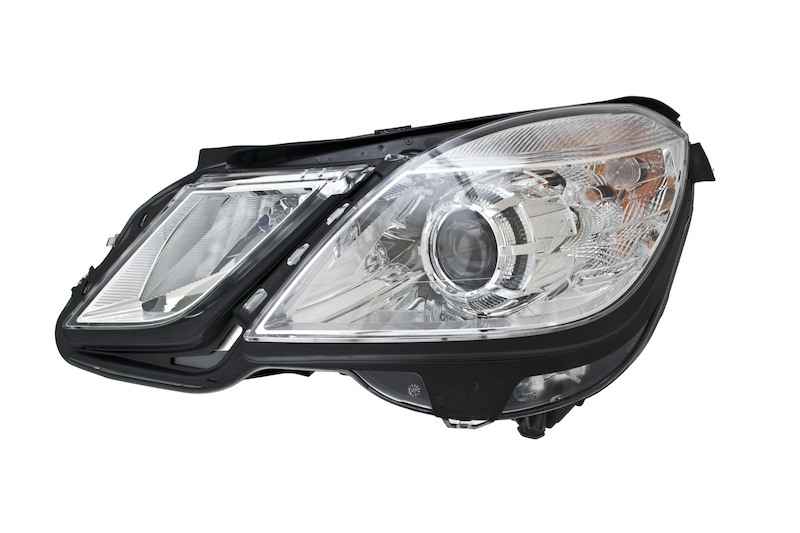 Mercedes-Benz E550 Headlight Assemblies - Hella - OE Replacement Halogen - `10-`14