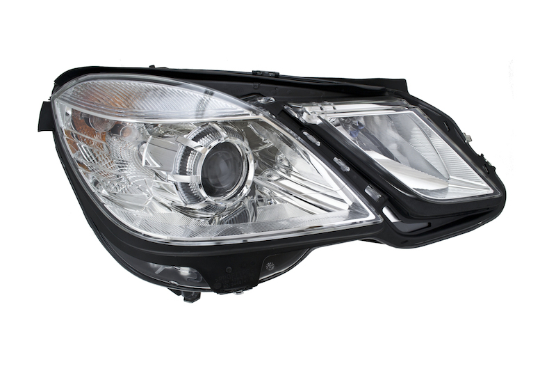 Mercedes-Benz E200 Headlight Assembly - Hella - Halogen - `12-`14