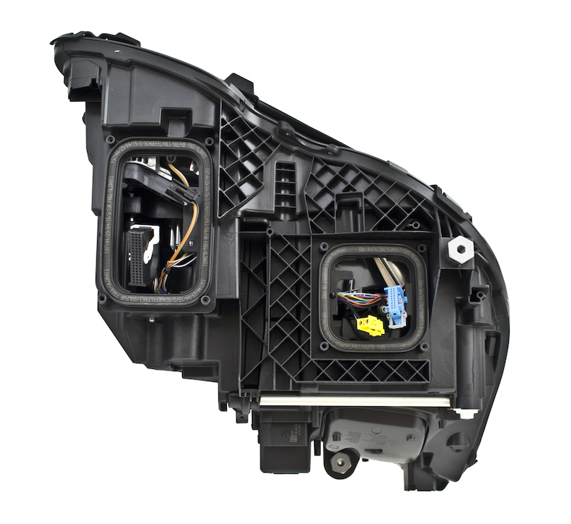 Mercedes-Benz E350 Headlight Assembly - Hella - LED, Actv Curve - `14-`16