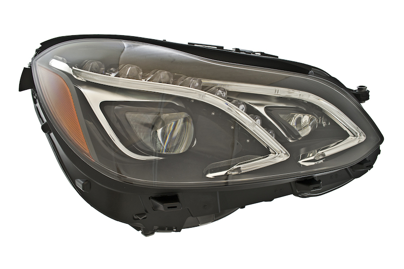 Mercedes-Benz E-Class E63 AMG Headlight Assembly - Front - Hella - LED - `14-`15