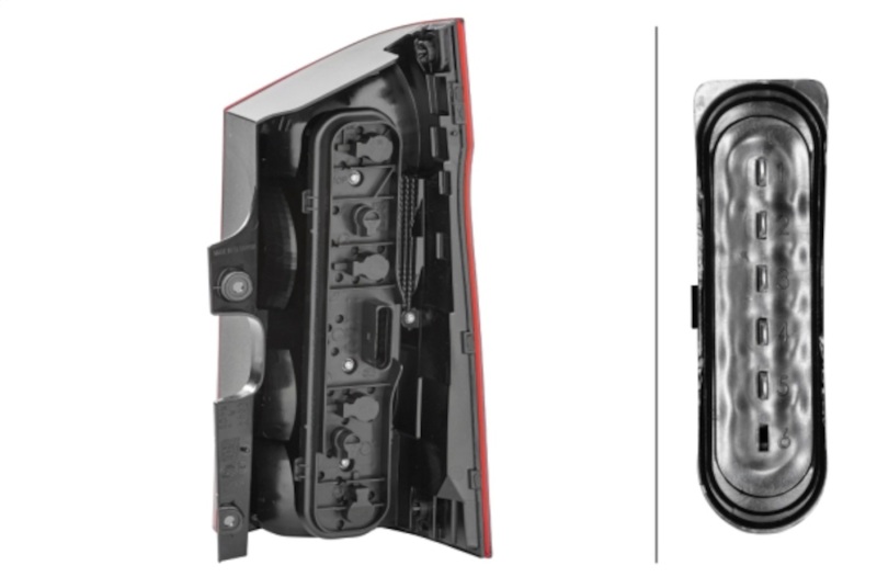 Mercedes-Benz Metris Tail Light - Left - Hella - OE Replacement - `16-`19