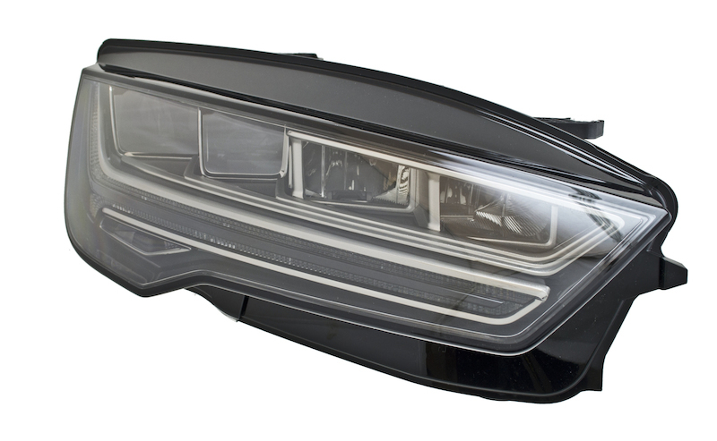 Audi RS7 Headlight Assembly - Front Right - Hella - LED - 2016