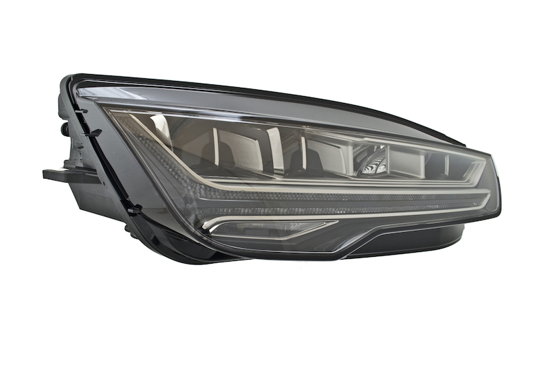 Audi RS7 Headlight Assembly - Front Right - Hella - LED - 2016