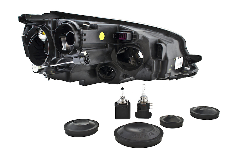 Volkswagen Golf R Headlight Assembly - Left - Hella - Bi-Xenon - `15-`16