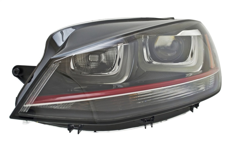 Volkswagen Golf Headlight Assembly - Hella - Bi-Xenon - `13-`20