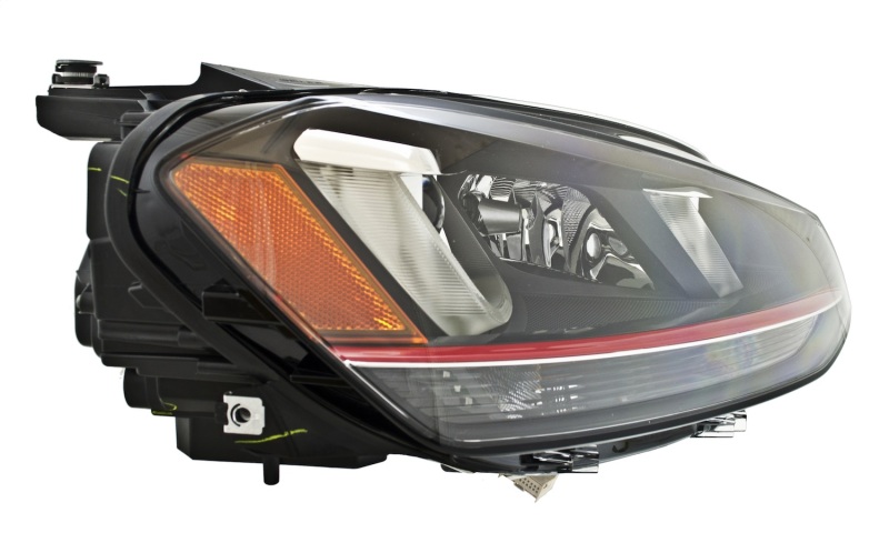 Volkswagen Golf Headlight Assembly - Front - Hella - Bi-Xenon - `13-`20