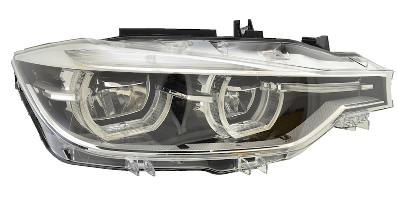 BMW 328i Headlight Assemblies - Right Hand - Hella - LED - `15-`16