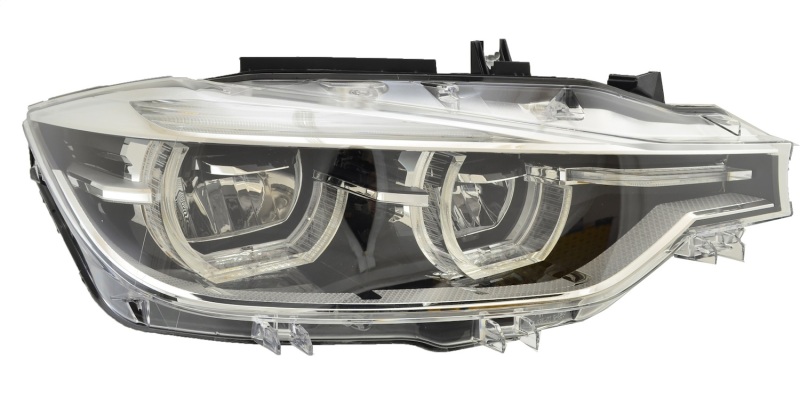 BMW 340i Headlight Assemblies - Right Hand - Hella - LED - 2016
