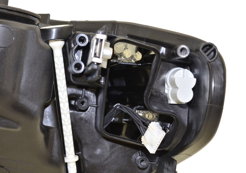 BMW 340i Headlight Assemblies - Right Hand - Hella - LED - 2016