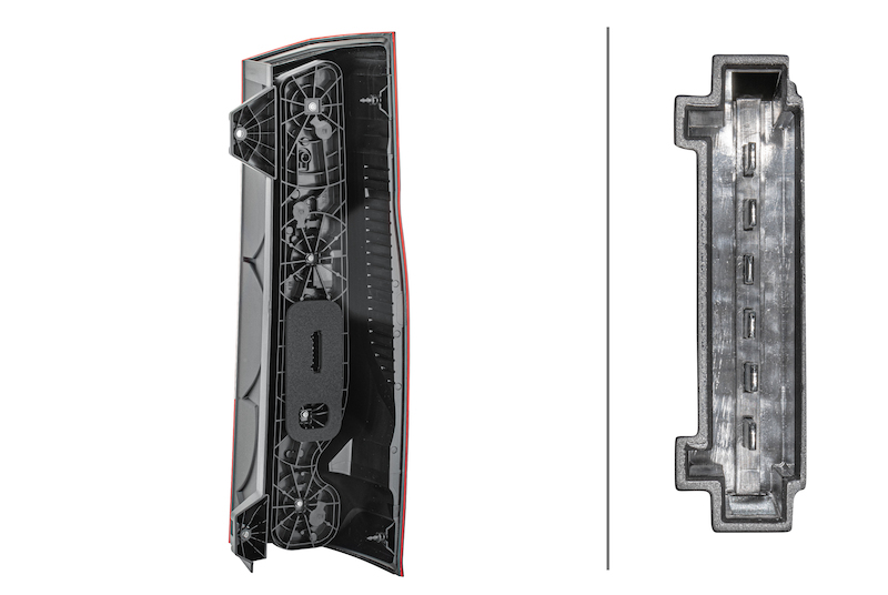 Mercedes-Benz Sprinter 1500 Tail Light - Left - Hella - OE Replacement - `19-`20