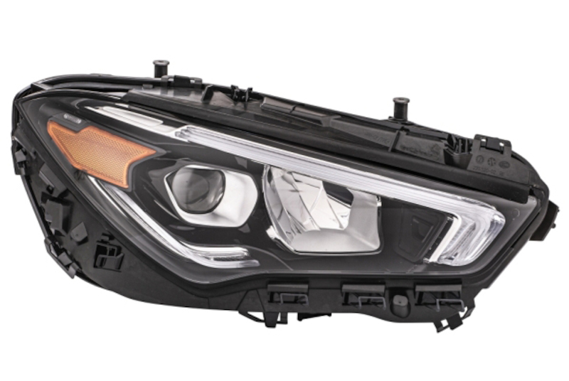 Mercedes-Benz CLA Headlight Assemblies - Hella - LED Static - `20-`21