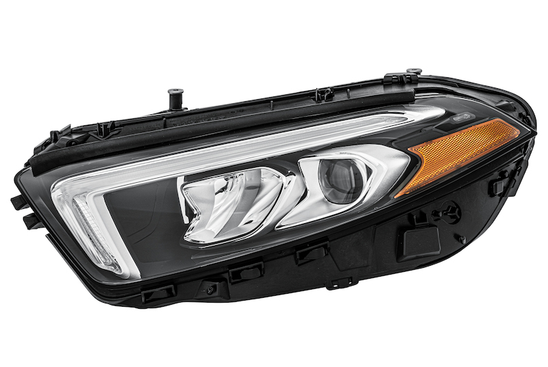 Mercedes-Benz A Class Headlight Assembly - Front - Hella - LED Static - `19-`20