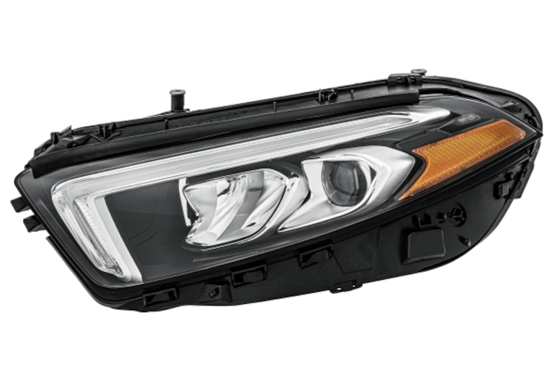 Mercedes-Benz A Class Headlight Assembly - Front - Hella - LED Static - `19-`20