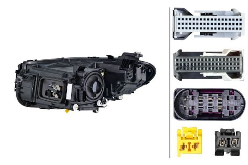 Mercedes-Benz CLS Headlight Assemblies - Right - Hella - Intel LED - `19-`21