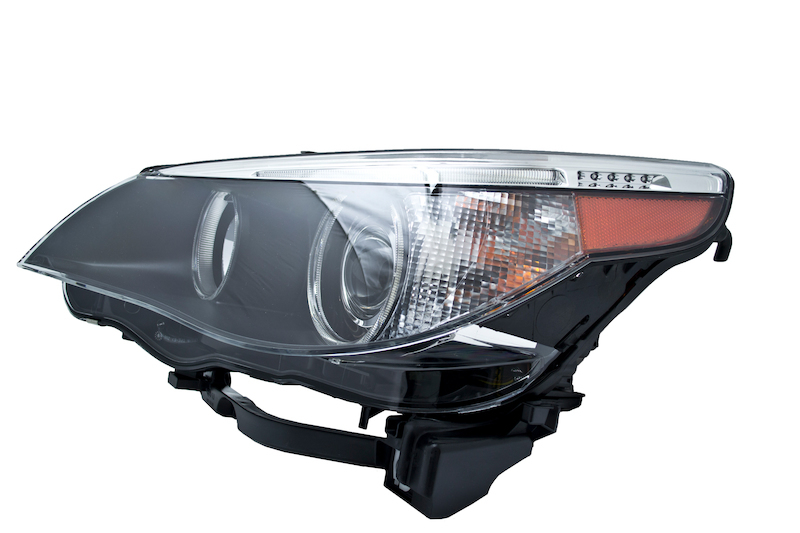 BMW 525i Headlight Assembly - Hella - Bi-Xenon - `04-`05