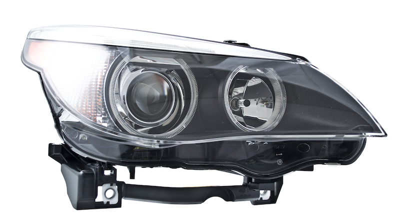 BMW 530i Headlight Assembly - Hella - Bi-Xenon - `04-`05