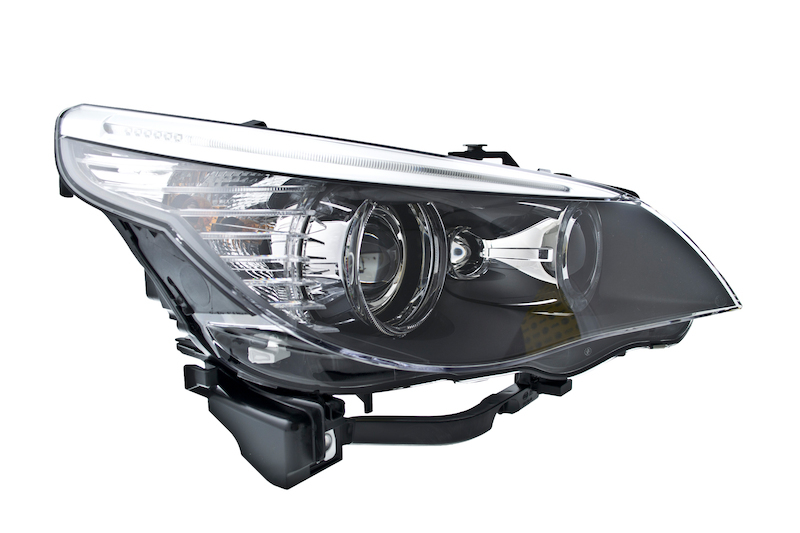 BMW 550i Headlight Assembly - Hella - Bi-Xenon - `08-`10