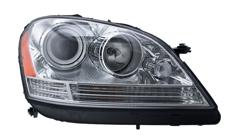 Mercedes-Benz ML350 Headlight Assembly - Hella - Halogen - `06-`08