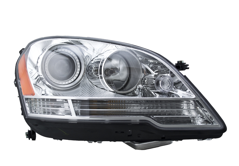 Mercedes-Benz ML500 Headlight Assembly - Hella - HLMP RH BI-XEN W BALLAST - 2008
