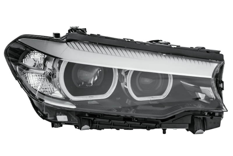 BMW 530e xDrive Headlight Assemblies - Front - Hella - LED - AHL - LED - `17-`20