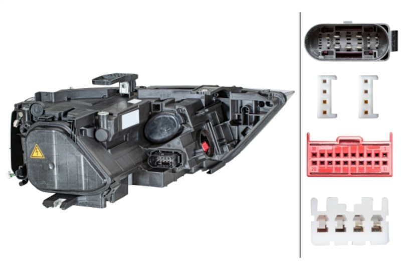 Audi Q3 Headlight - Front - Hella - OE Replacement - `15-`18