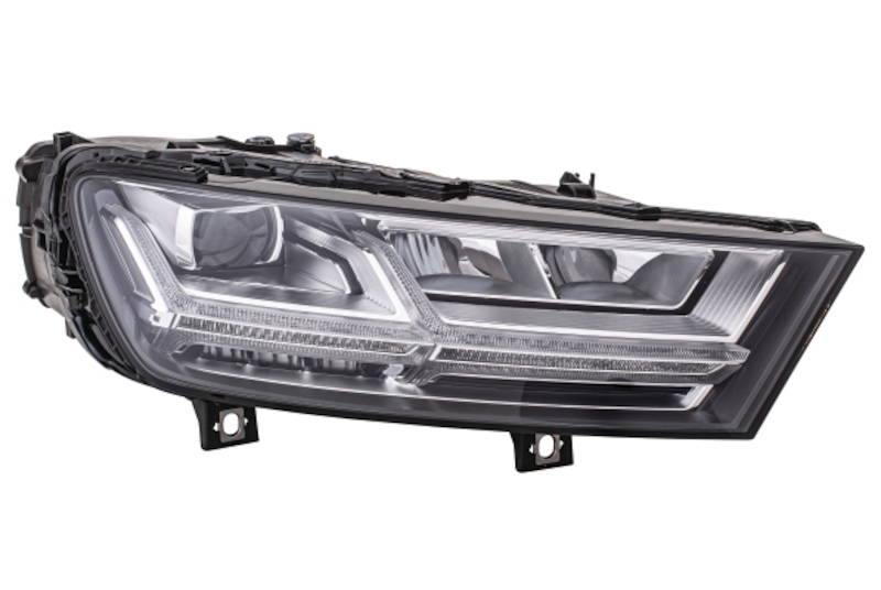 Audi Q7 Headlight Assembly - Hella - 90mm Bi-LED - `17-`19