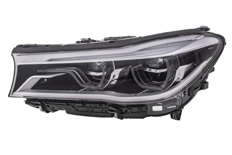 BMW 740e xDrive Headlight Assembly - Front - Hella - Dynamic Bending Light - `16-`19