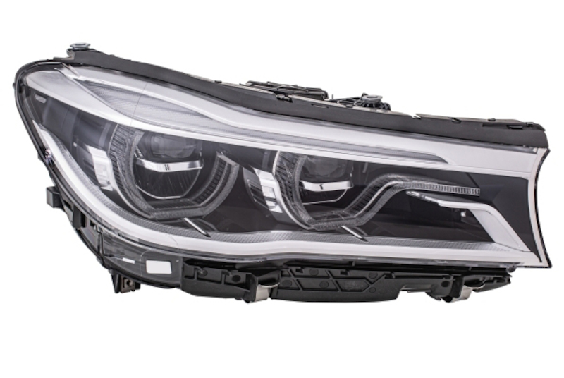 BMW 740e xDrive Headlight Assemblies - Hella - LED - `16-`19