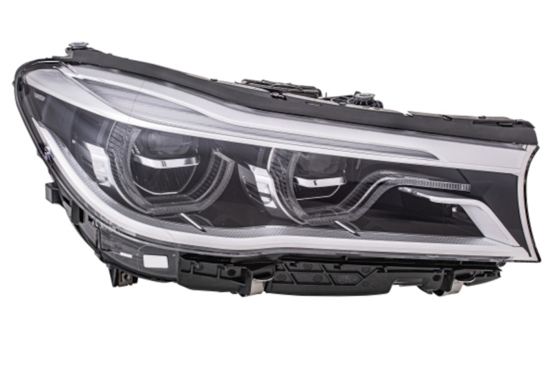 BMW 740e xDrive Headlight Assemblies - Hella - LED - `16-`19