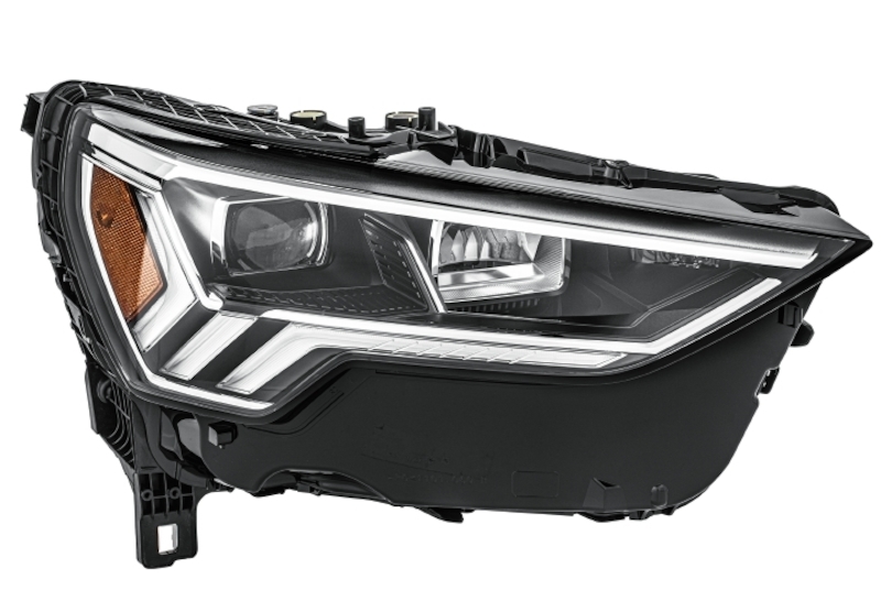 Audi Q3 Headlight Assembly - Hella - `19-`22