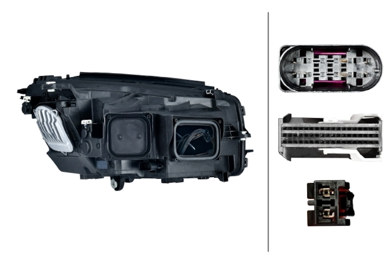 Mercedes-Benz GLC250 Headlight Assembly - Front - Hella - Hella - `16-`21