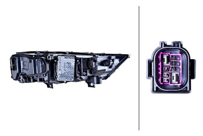 Audi Q7 Headlight Assembly - Hella - LED - `20-`22