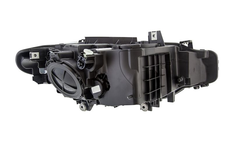 BMW 328d Headlight Assembly - Front - Hella - Halogen - 2014