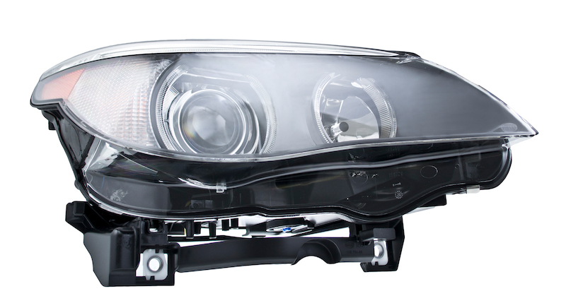 BMW 525i Headlight Assembly - Hella - Xenon - `05-`07