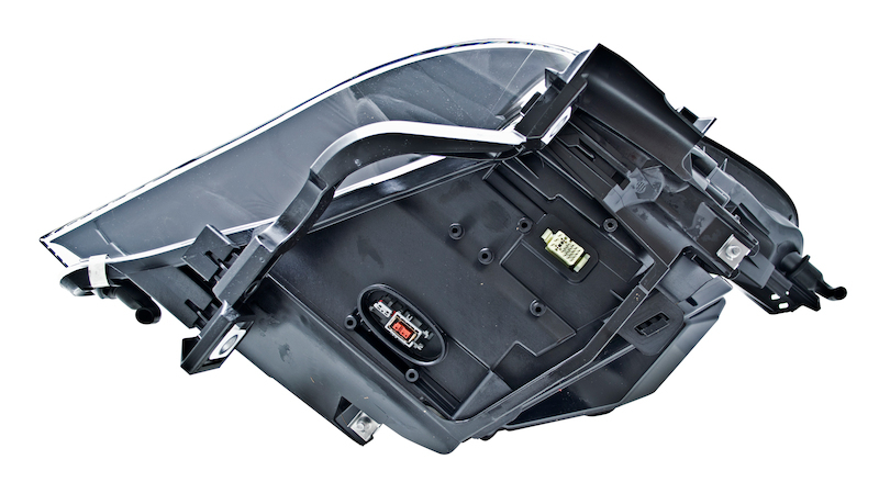 BMW 550i Headlight Assembly - Left - Hella - Bi-Xenon - `06-`07