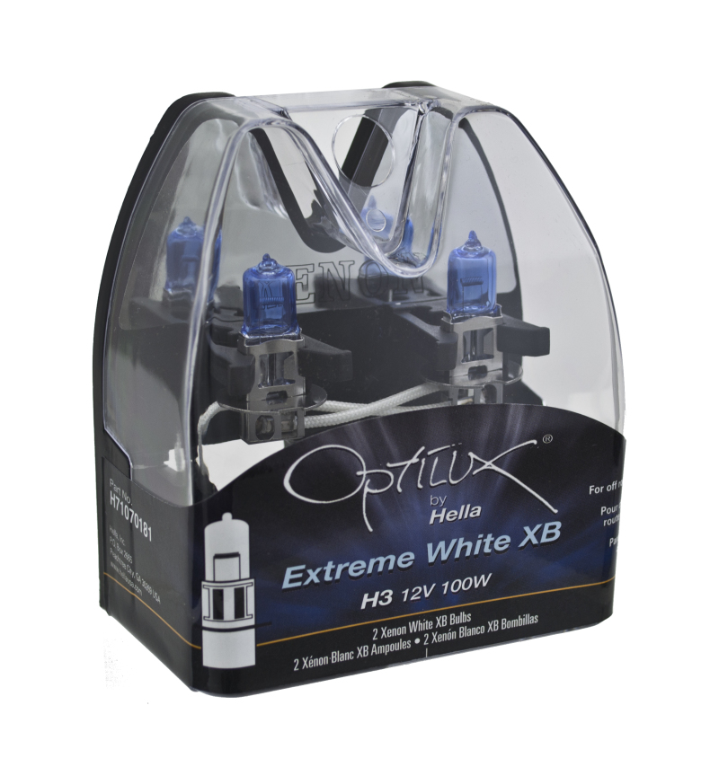 BMW F650CS Xenon Bulb - Hella - Optilux H3 12V / 100W - Xenon White - `01-`03