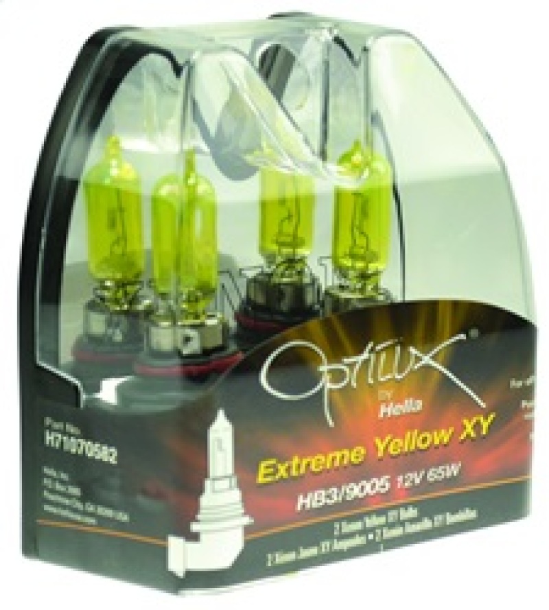 Honda Ridgeline Headlight Bulb Set - Hella - HB3 9005 12V/65W - Xenon Yellow - `09-`12