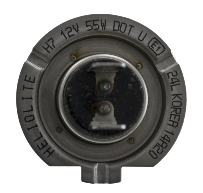 Volkswagen Passat Headlight Bulb Set - Hella - Optilux H7 12V/55W XY - Xenon Yellow - `98-`01