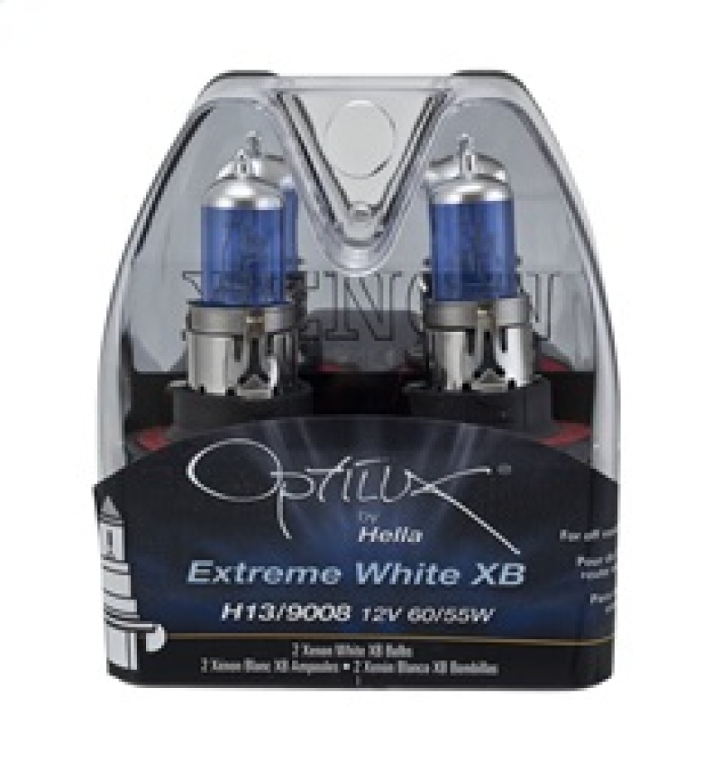 Ford Explorer Xenon Bulbs (2) - Hella - Optilux H13/9008 12V 60/55W XB - White - `06-`10